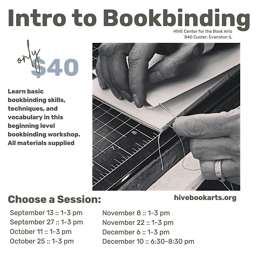 INTRO to Bookbinding