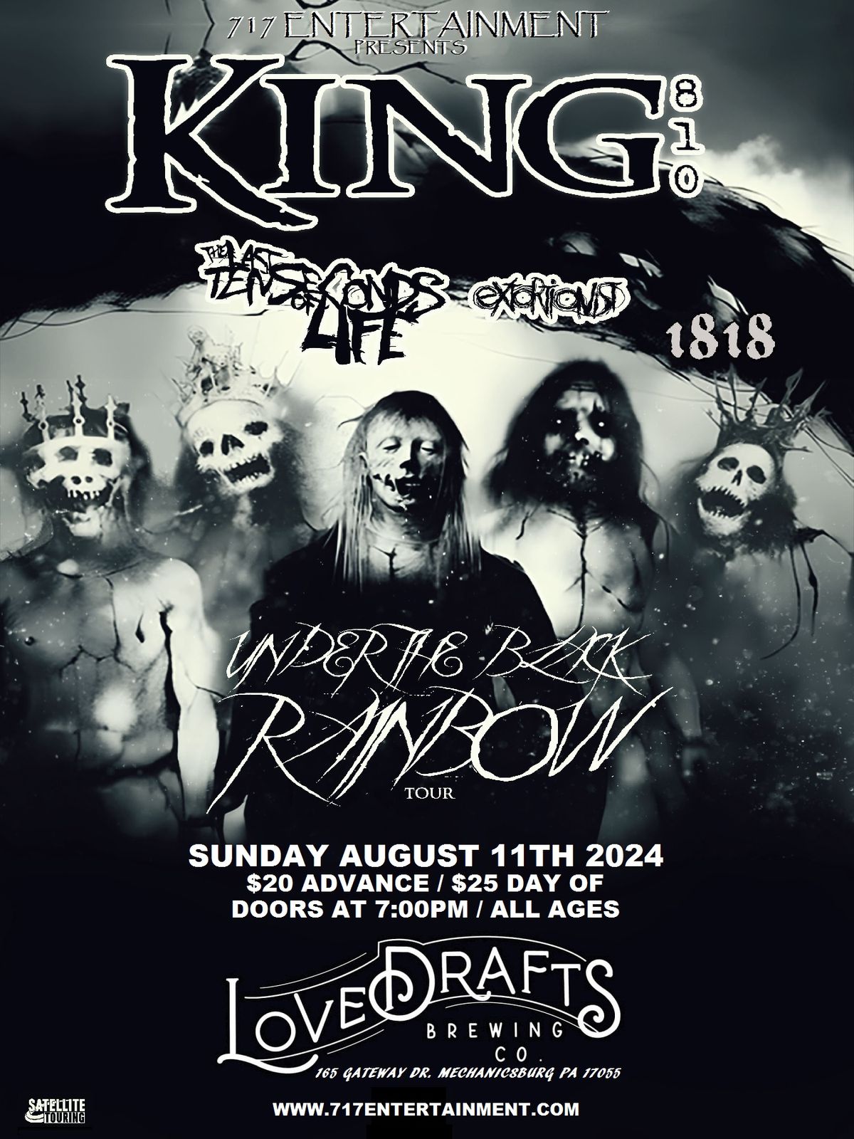 KING 810 w\/ The Last Ten Seconds of Life, Extortionist and 1818 and Lovedrafts