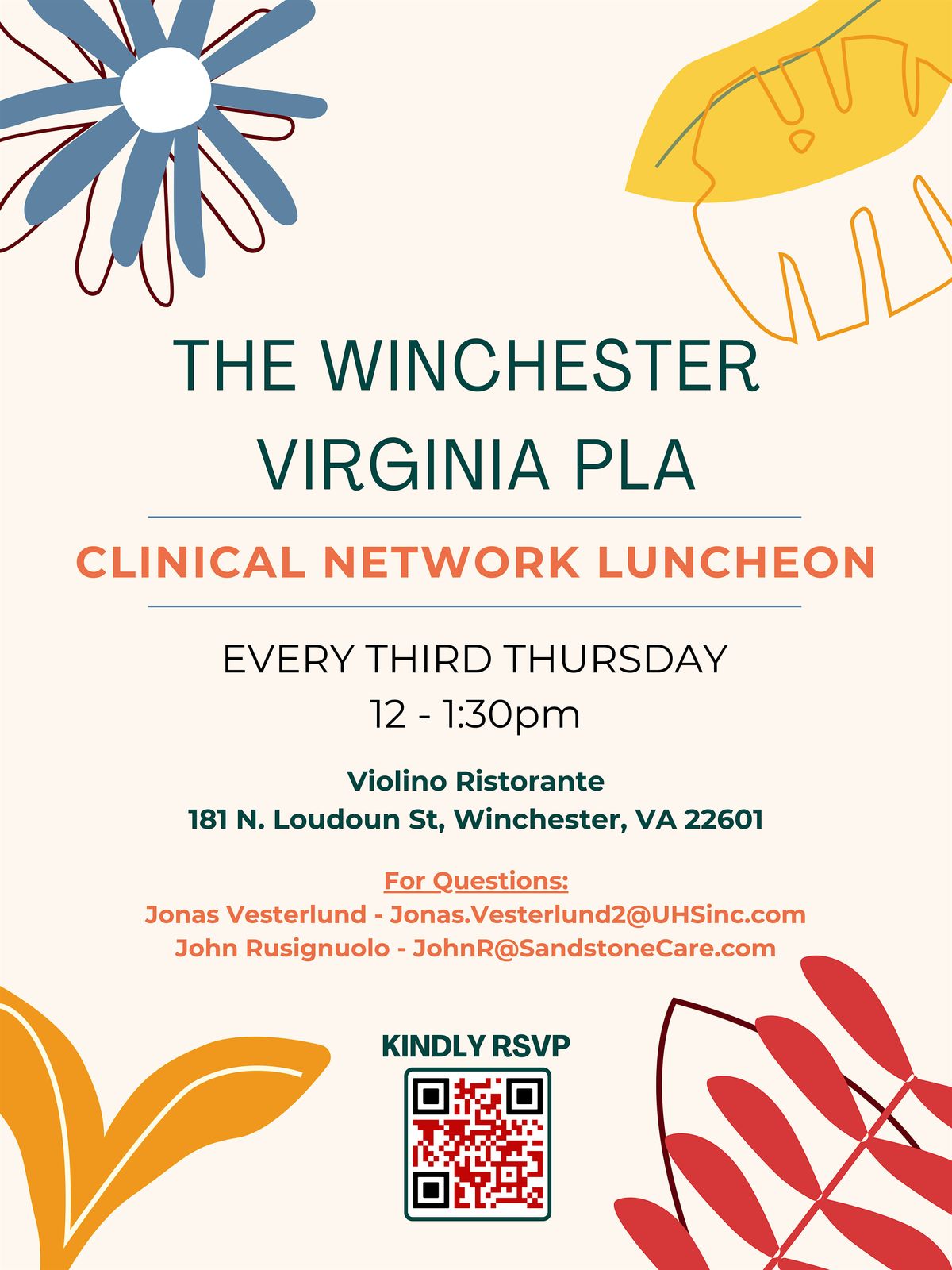 Winchester \/ Shenandoah Valley PLA Luncheon