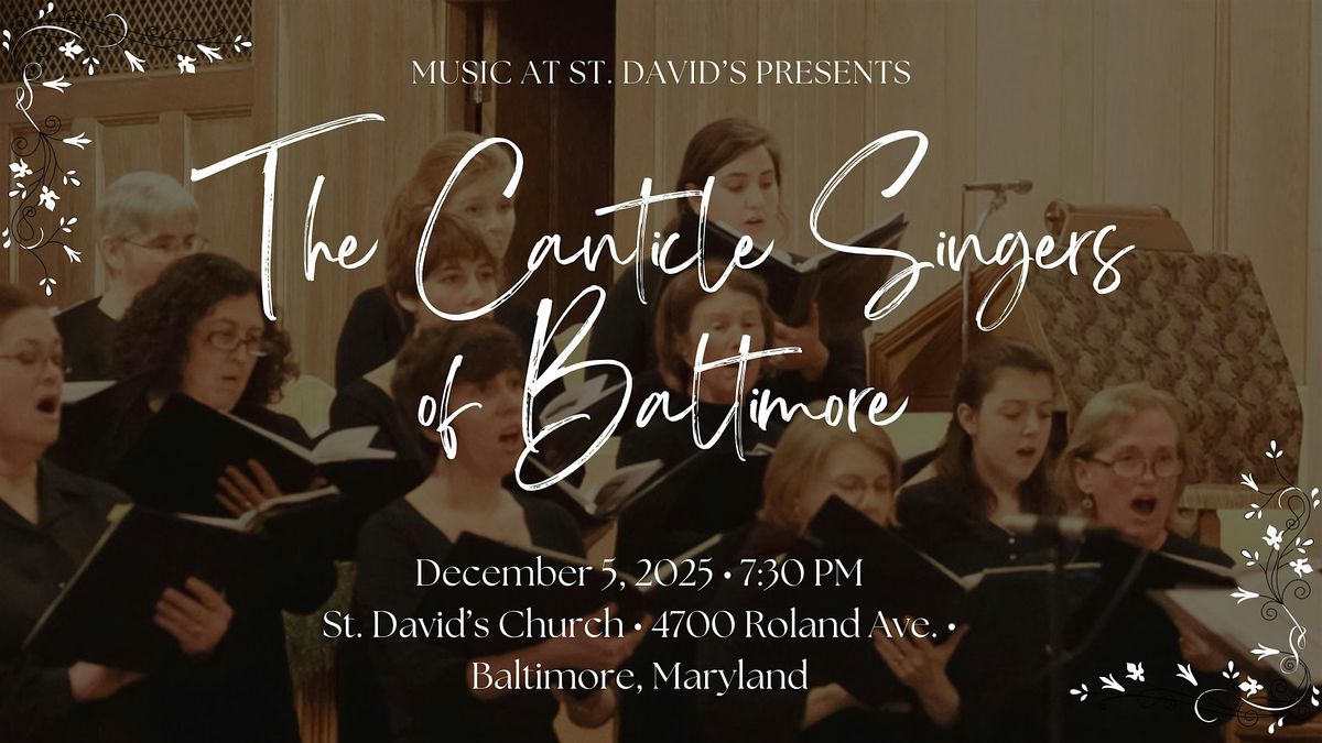 The Canticle Singers of Baltimore