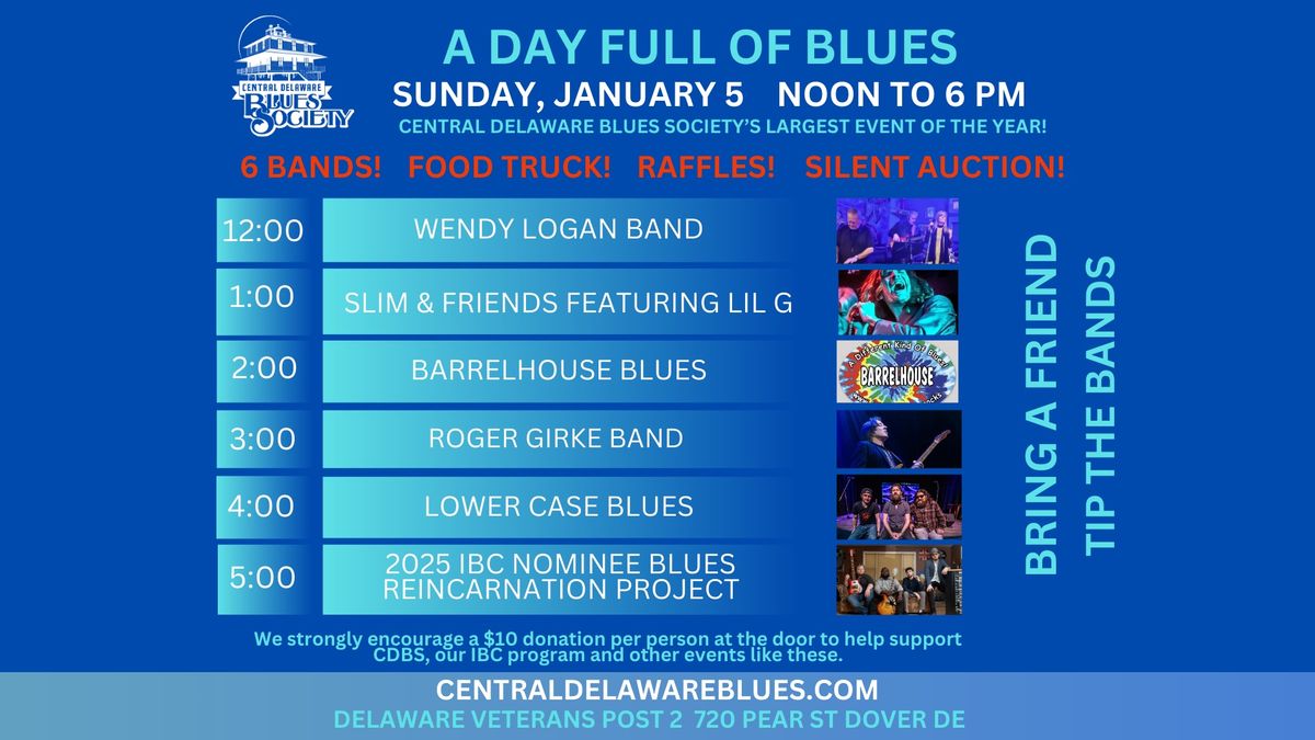 A Day Full of Blues: The Annual Fundraiser