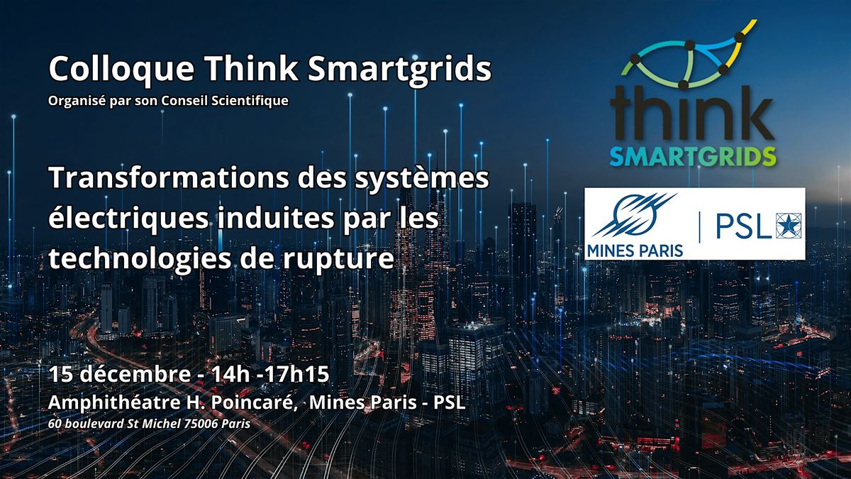 Colloque Conseil Scientifique Think Smartgrids