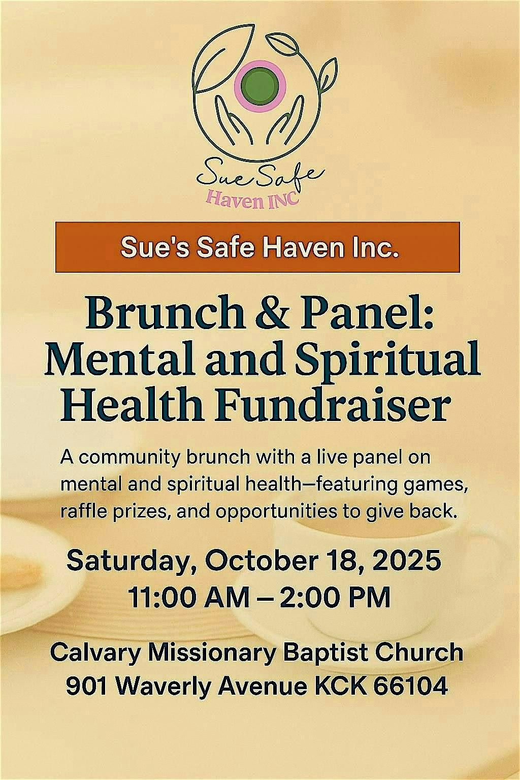Brunch & Panel: Mental and Spiritual Health Fundraiser