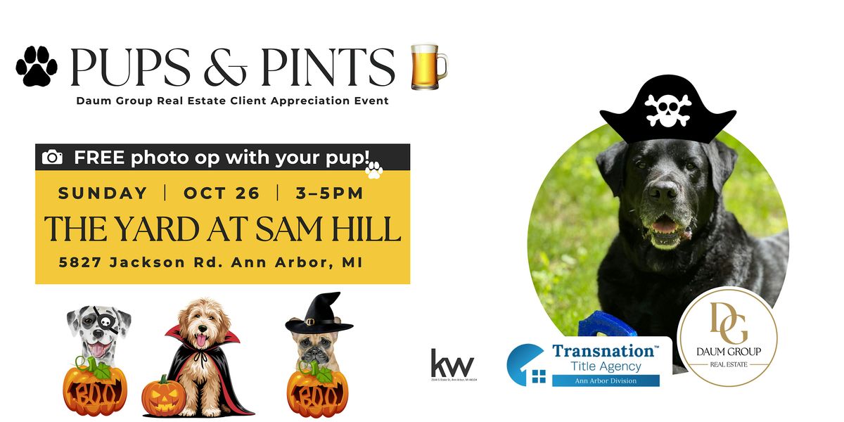 Pups and Pints Event by Daum Group Real Estate
