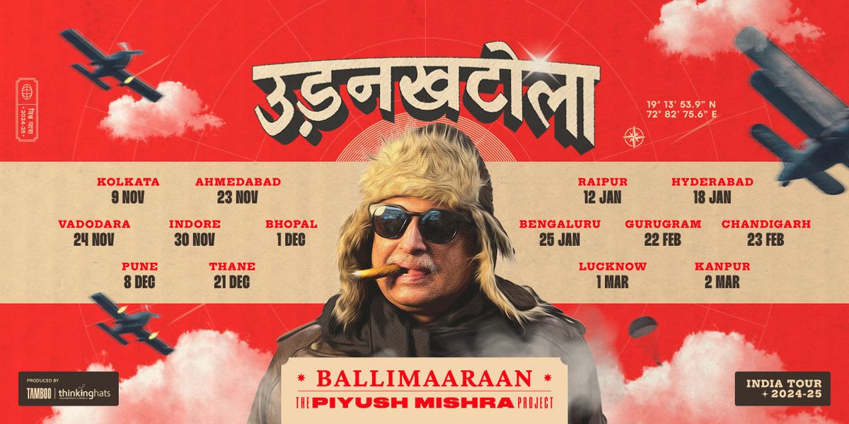 Piyush Mishra - UdanKhatola Tour