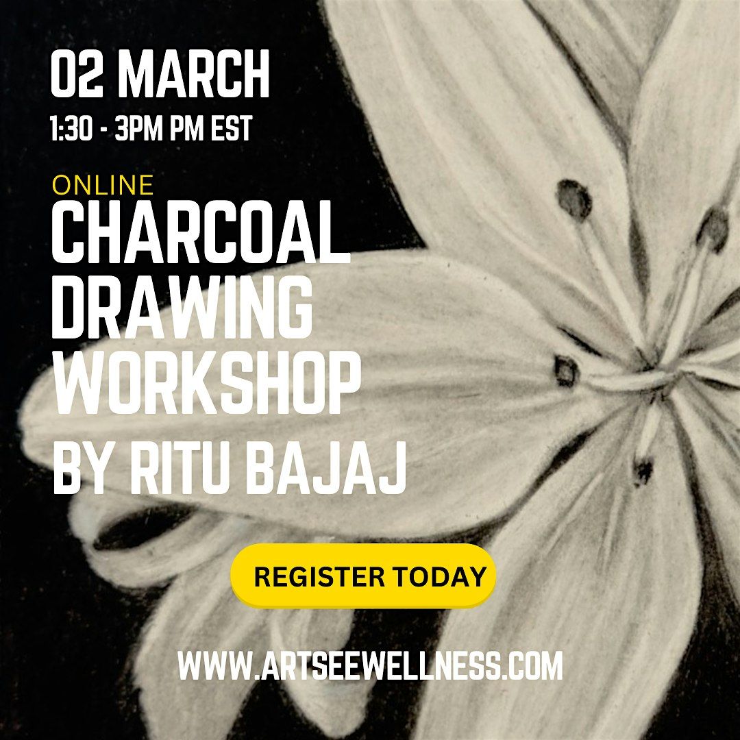 Let\u2019s Explore Charcoal Drawing with Ritu