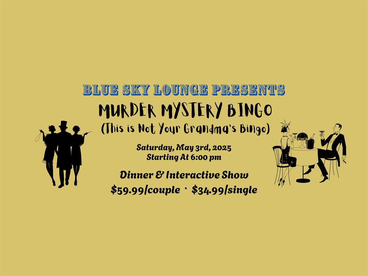 M**der Mystery Bingo Night: "Death Behind The Bar"