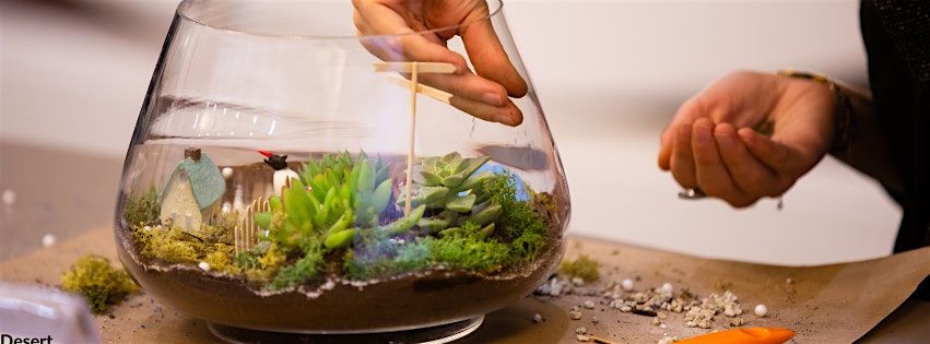 Cactus Garden Terrarium Workshop