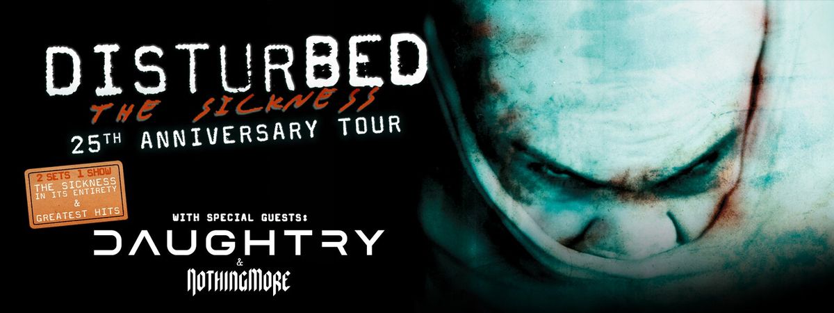 Disturbed with Daughtry at Rocket Mortgage FieldHouse