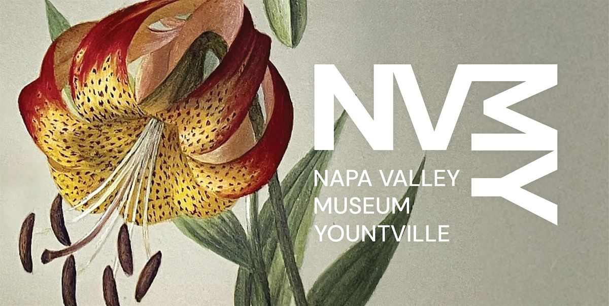 Sophie Alstrom Mitchell "Wildflowers of the Napa Valley" & More at the NVMY