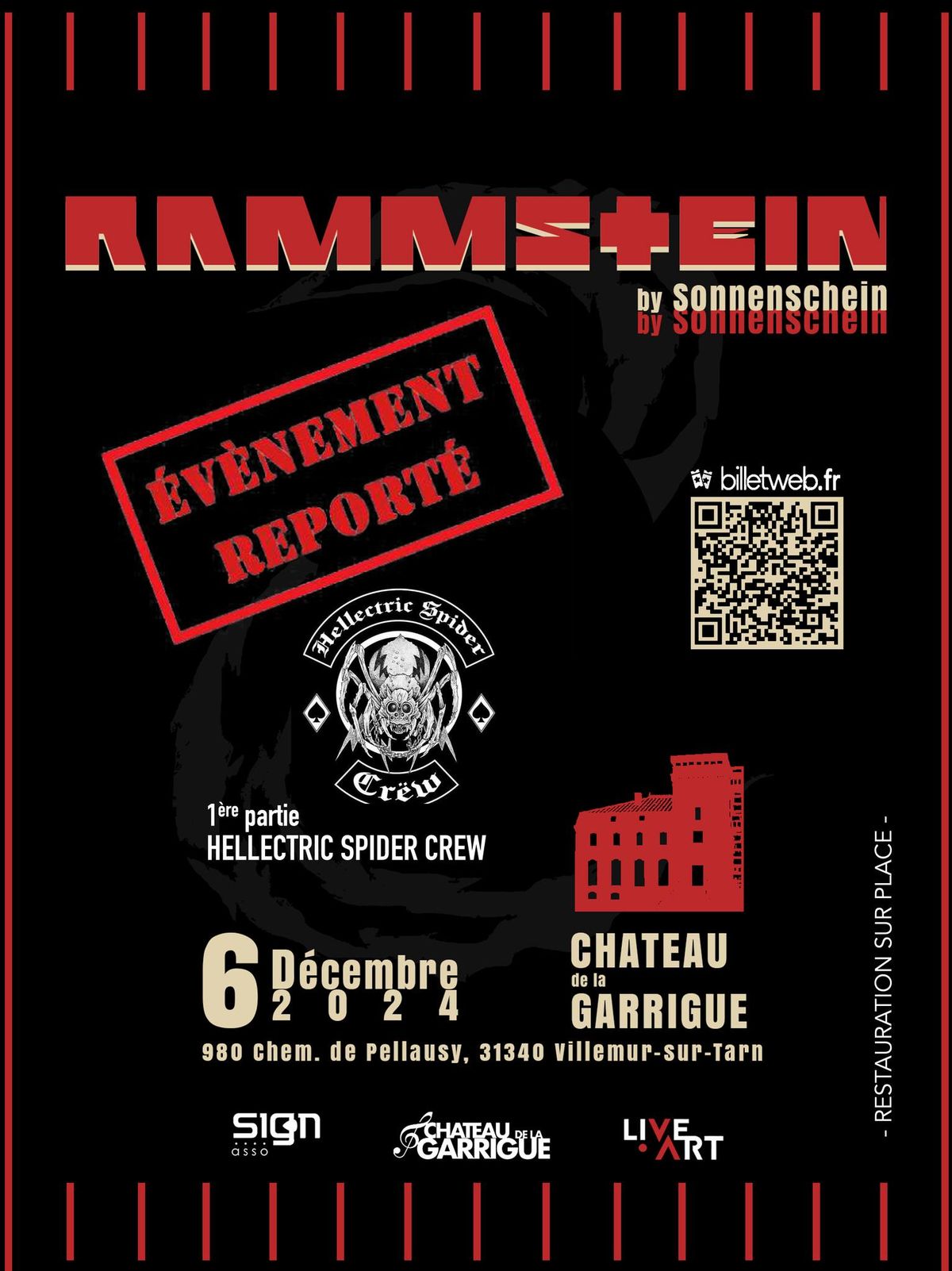 Tribute RAMMSTEIN au Ch\u00e2teau de la Garrigue