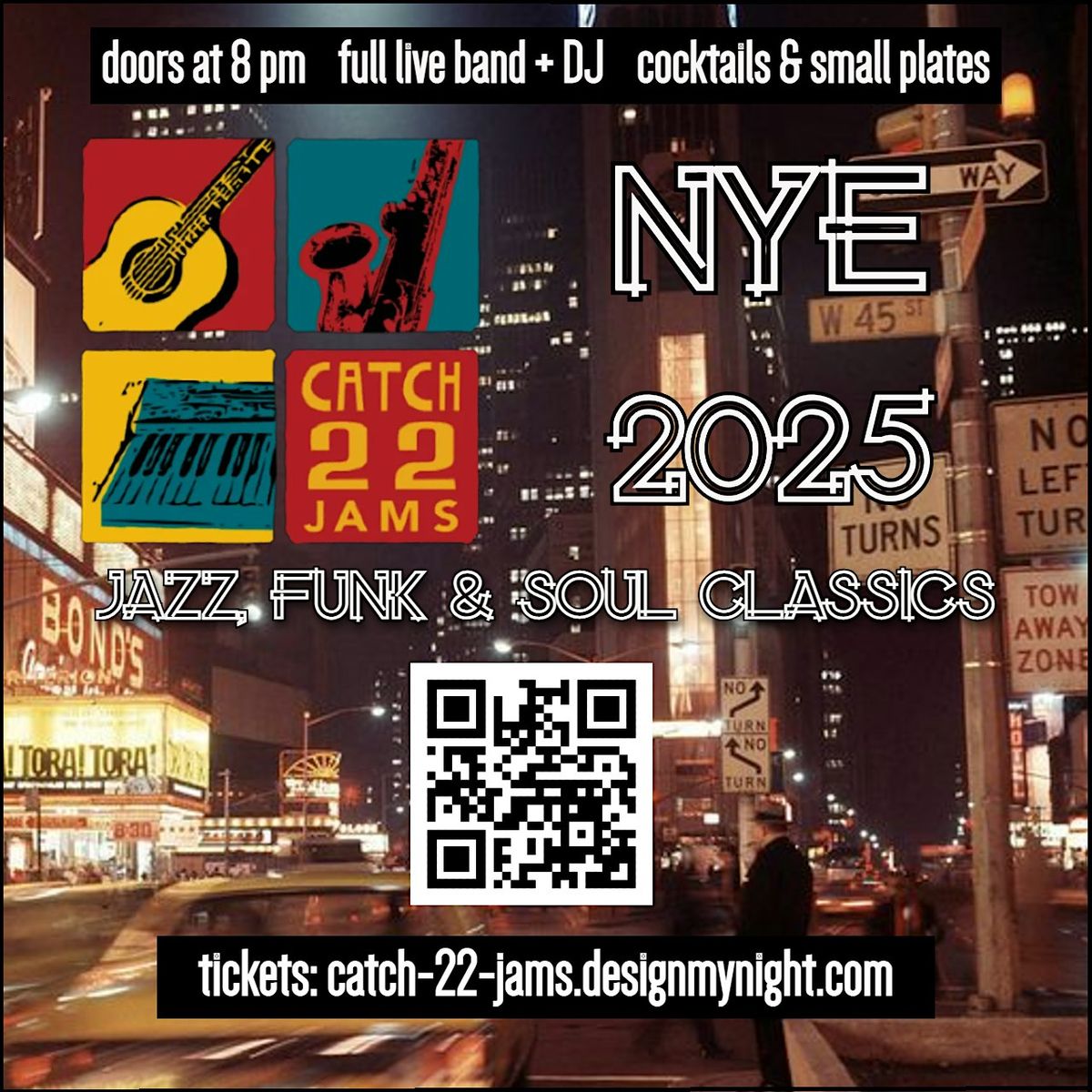 Catch 22 - NYE JAZZ FUNK AND SOUL CLASSICS