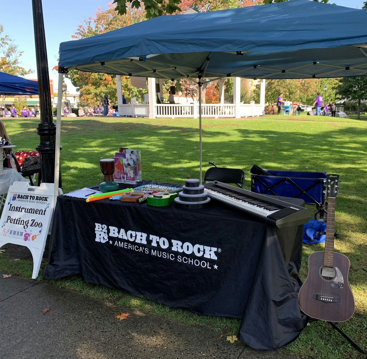 Instrument Petting Zoo at Bacon Library