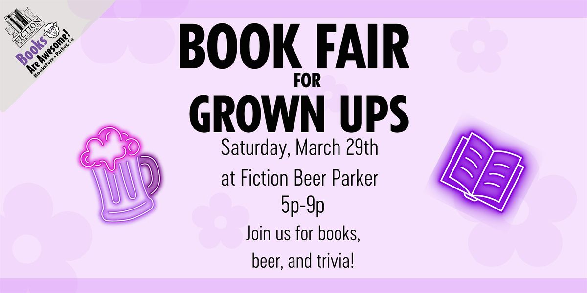 Book Fair for Grown Ups