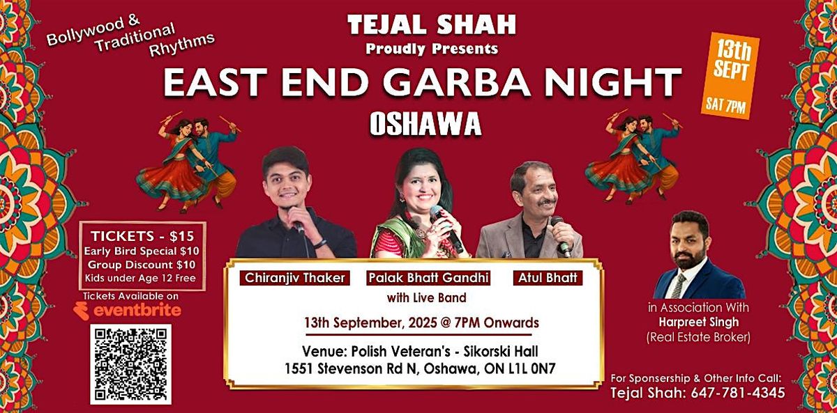 Garba 2025 GTA EAST END
