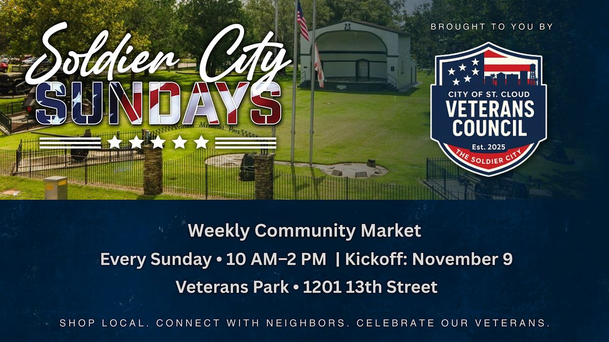 Soldier City Sundays - Community Market