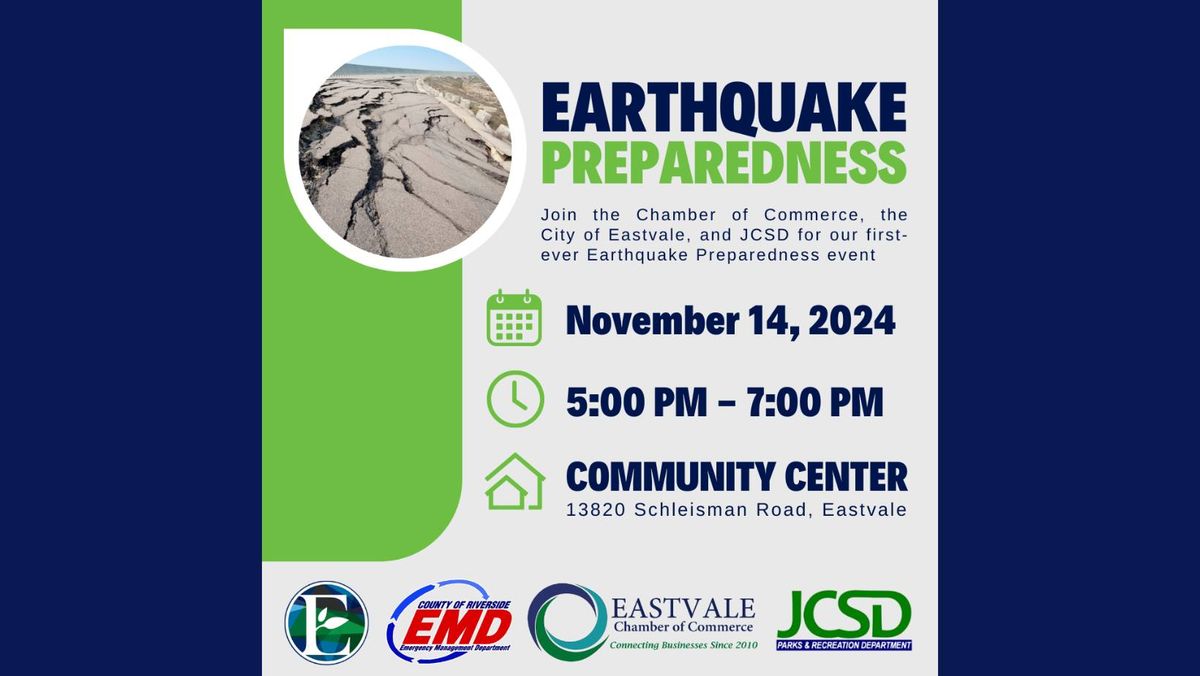 Earthquake Preparedness Event 