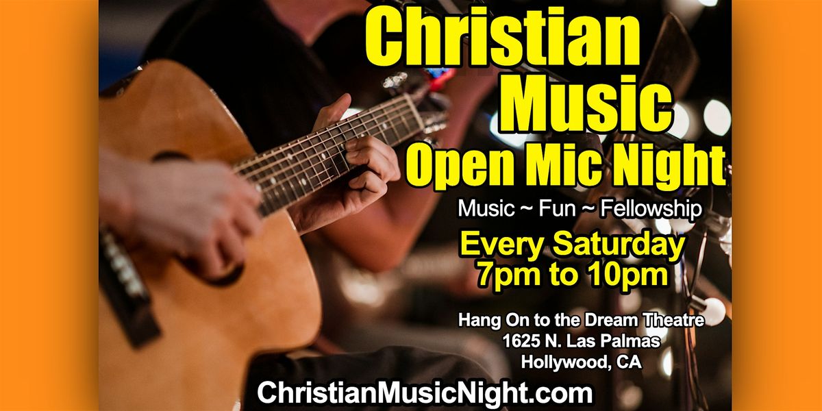 Christian Music Open Mic Night