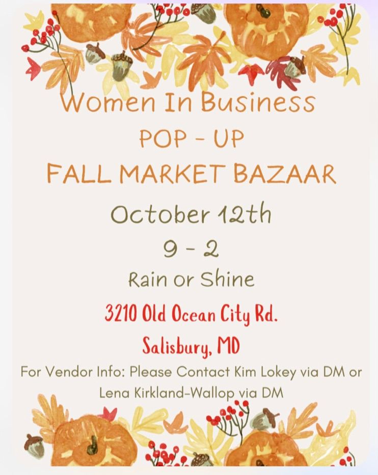 Fall Market Bazaar