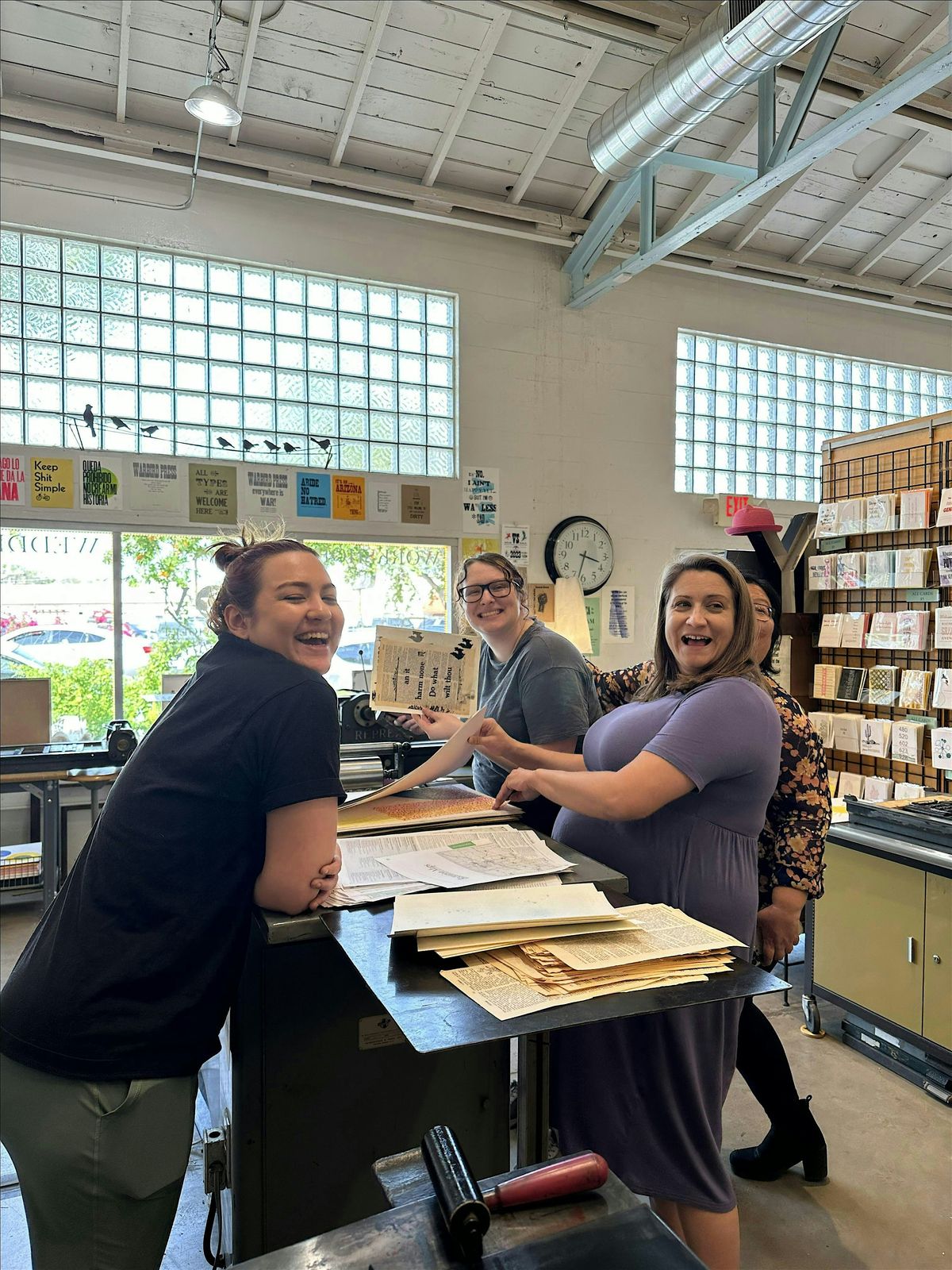 Letterpress Workshop Saturday, May 30