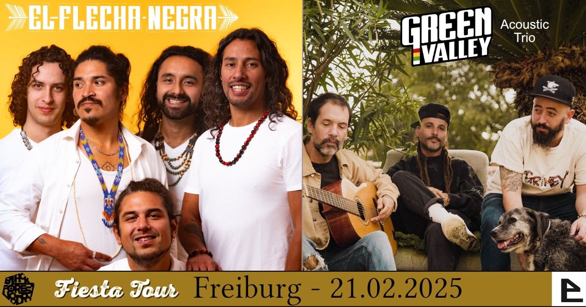 Freiburg - El Flecha Negra - 10 a\u00f1os Fiesta Tour \/\/ Green Valley Acoustic