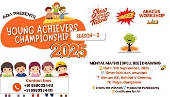 Young Achievers Championship 2025 \u2013 Season 2 by ADA