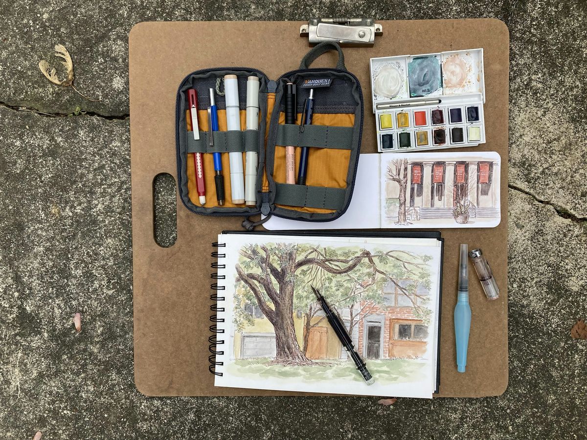 Sketching with Ink & Watercolor - 2 days