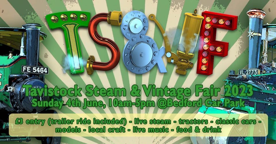 Tavistock Steam & Vintage Fair 2023, Tavistock Wharf, Plymouth, 4 June 2023