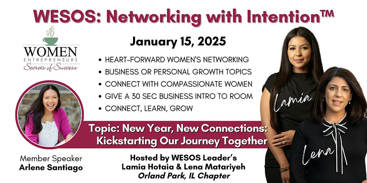 WESOS Orland Park: New Year, New Connection: Kickstart Our Journey Together