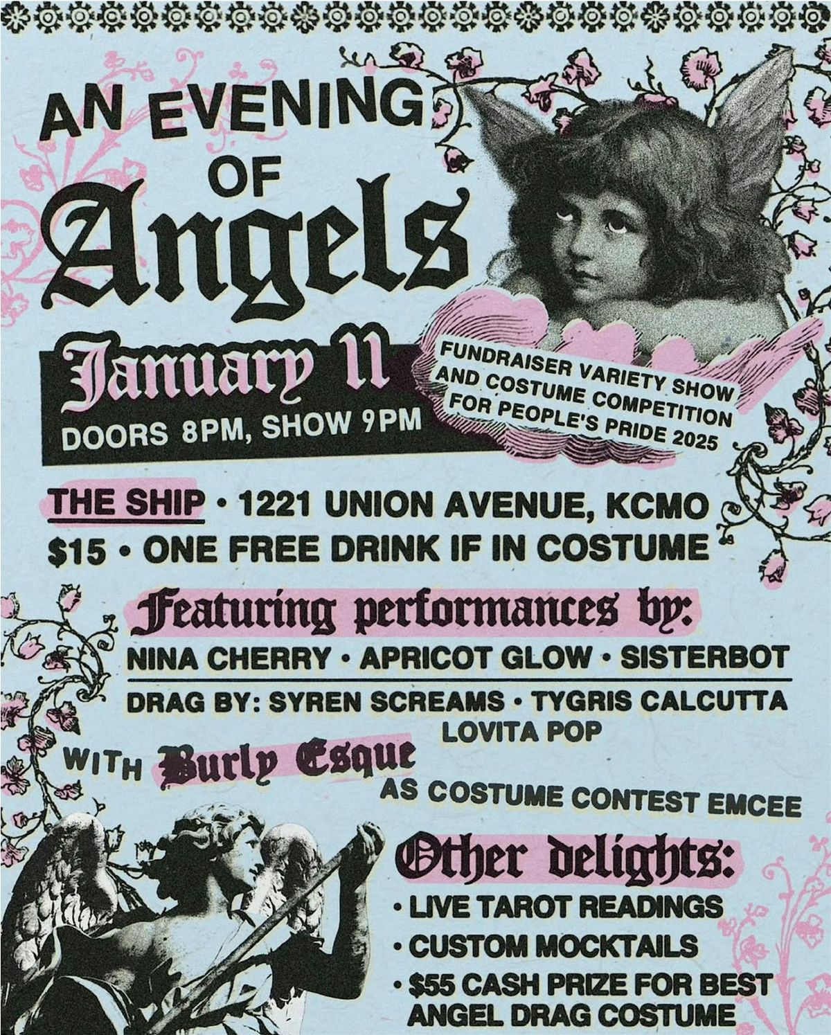 An Evening Of Angels ~ Fundraiser Variety Show for People's Pride 2025