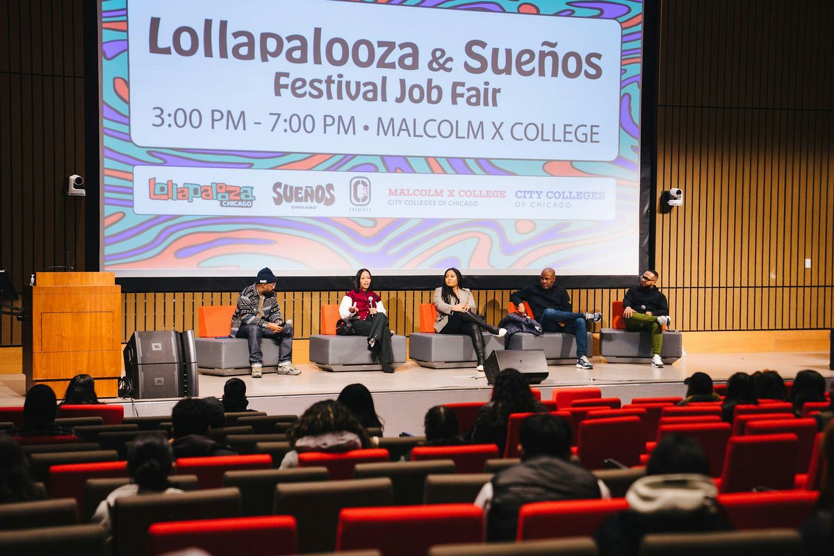 Lollapalooza & Sue\u00f1os Festival Job Fair