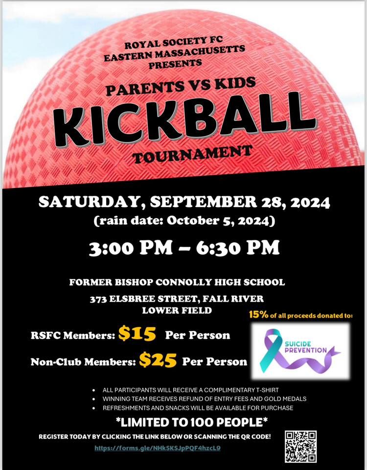 Parents vs Kids Kickball Tournament