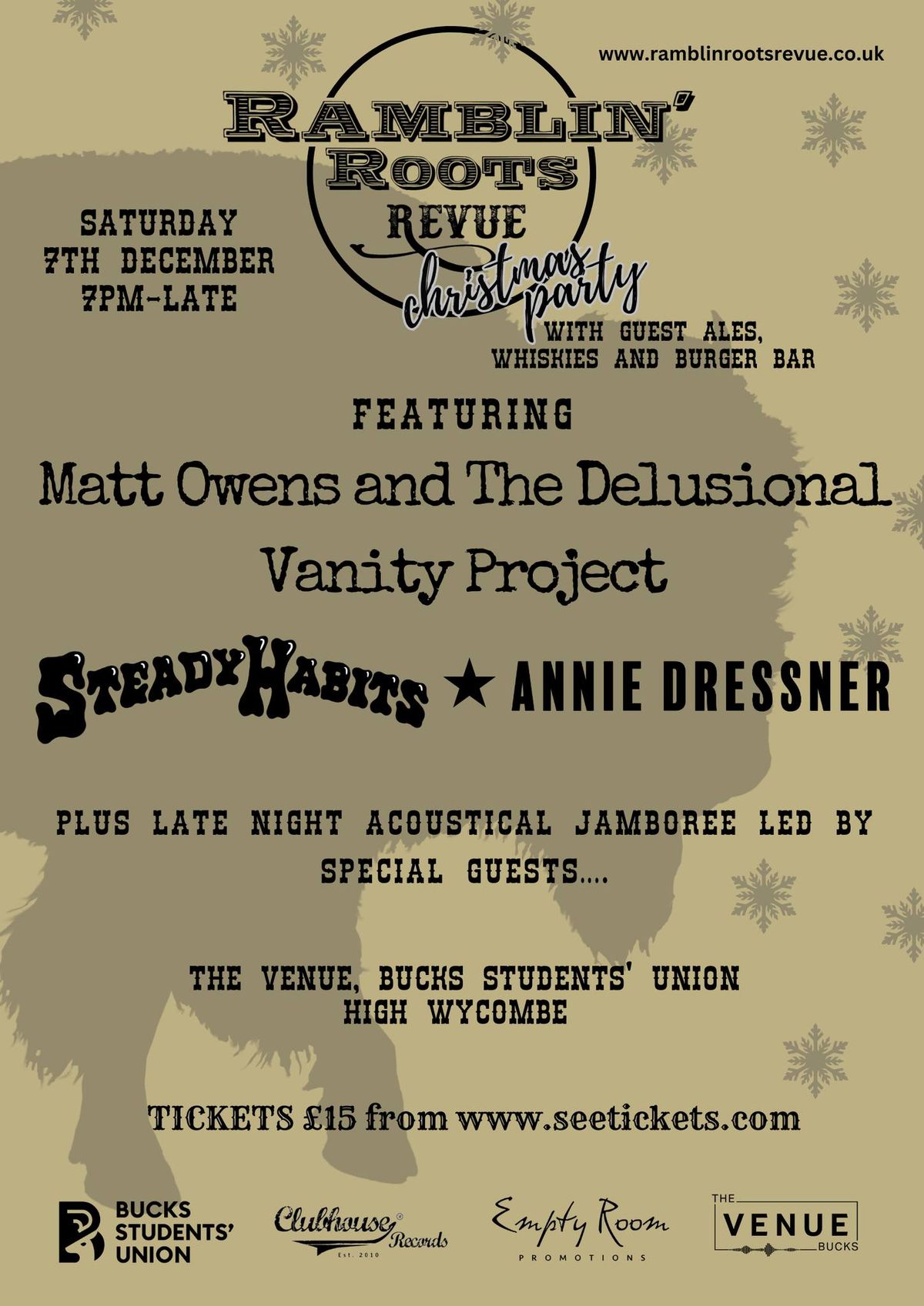 The Ramblin' Roots Revue Christmas Party