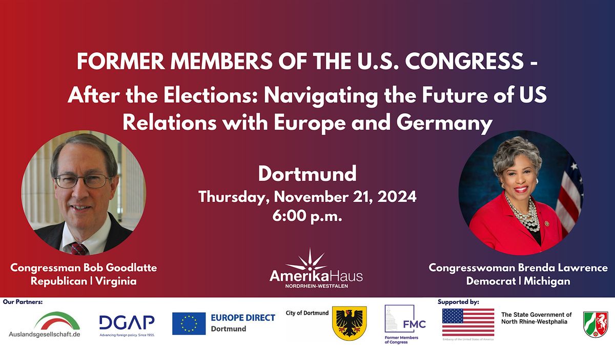 Former Members of the U.S. Congress in Dortmund