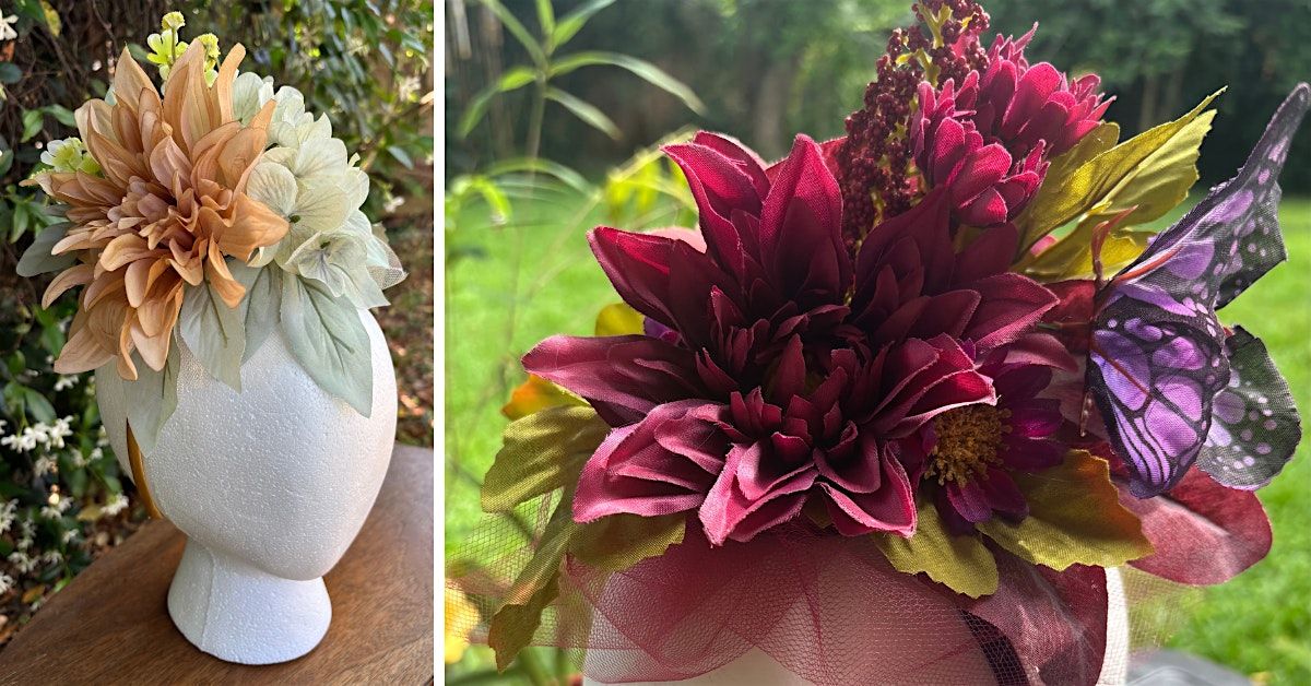 Fall Fascinator Workshop with The Blessed Mess Express