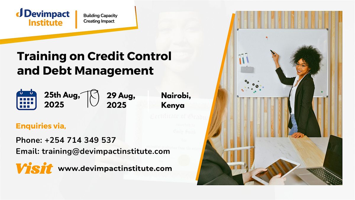 Training on Credit Control and Debt Management