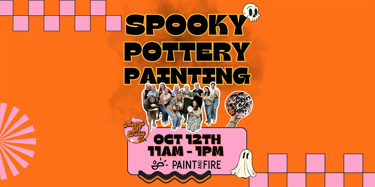 Spooky Pottery Painting