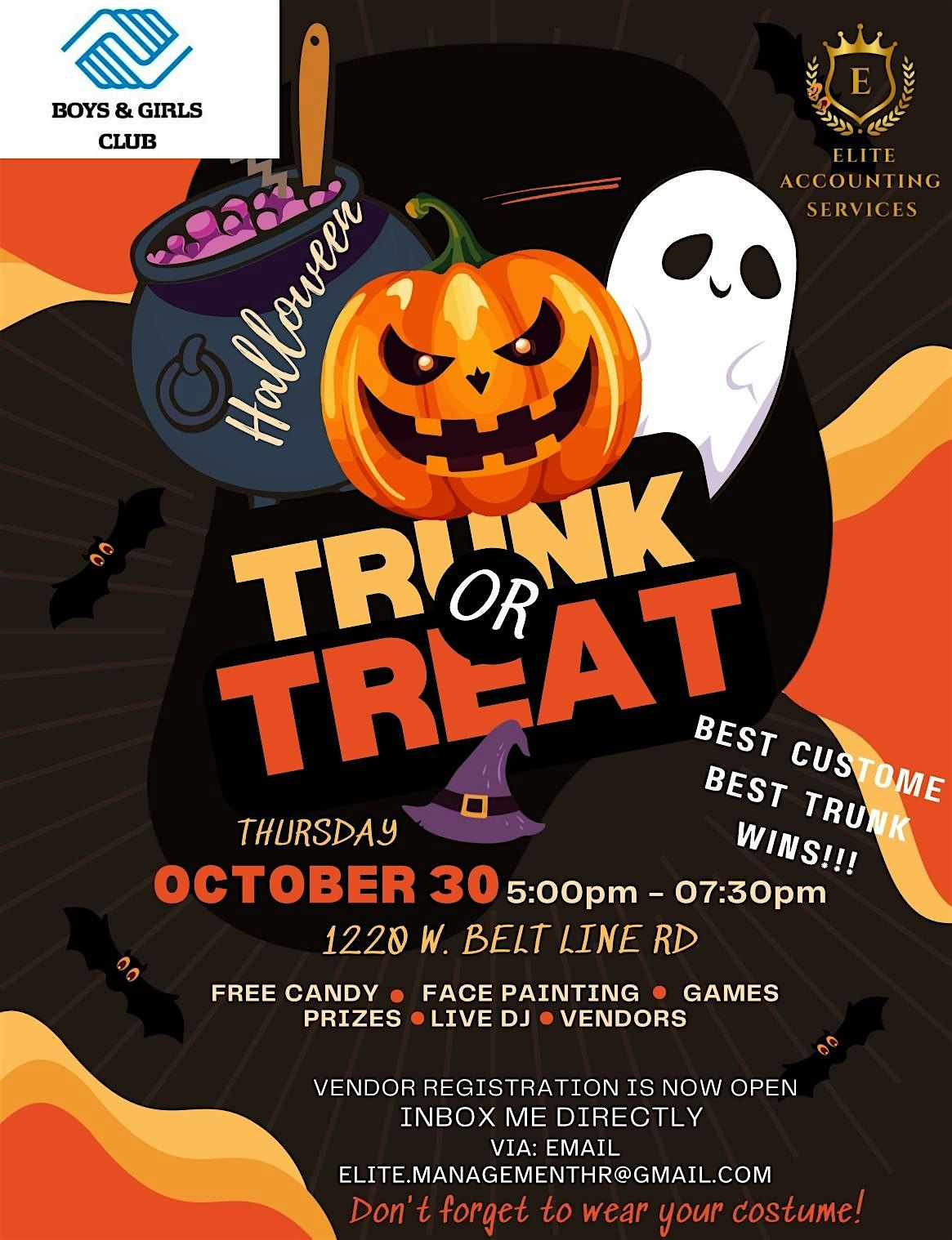 TRUNK OR TREAT