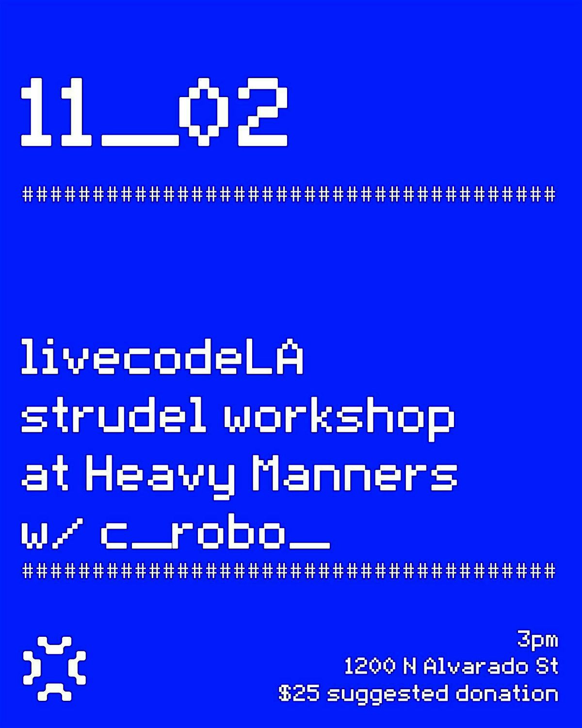 Livecode.la Strudel Workshop with c_robo_
