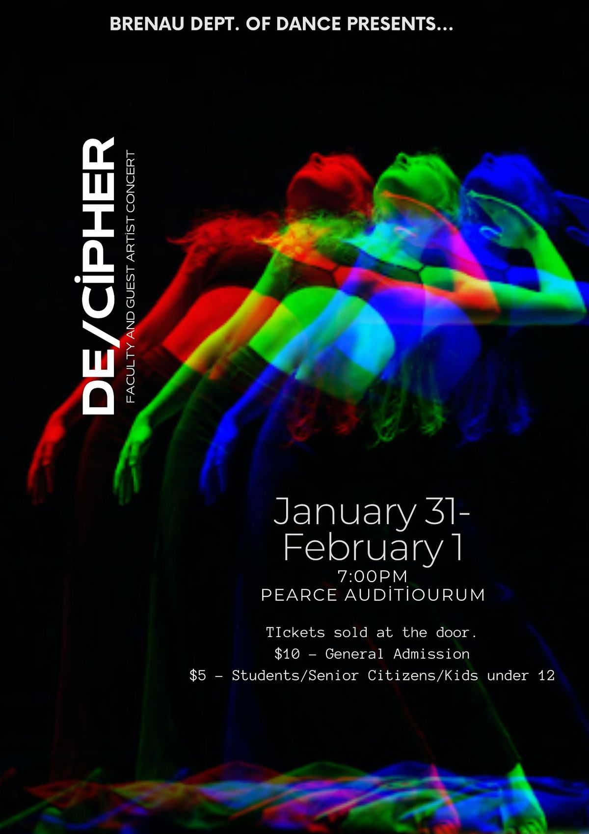 De\/Cipher: A Faculty and Guest Artist Concert