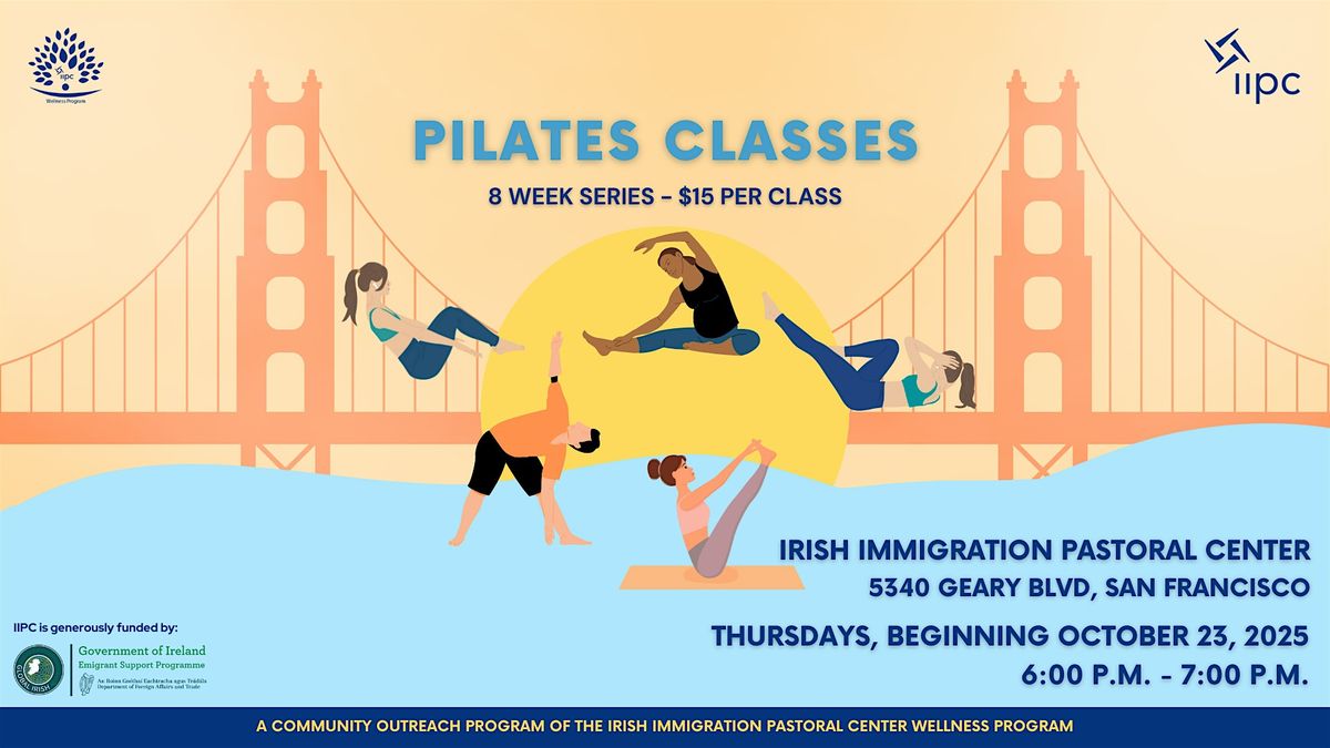 Pilates Classes  - An  8-week series beginning Thursday, October 23, 2025!