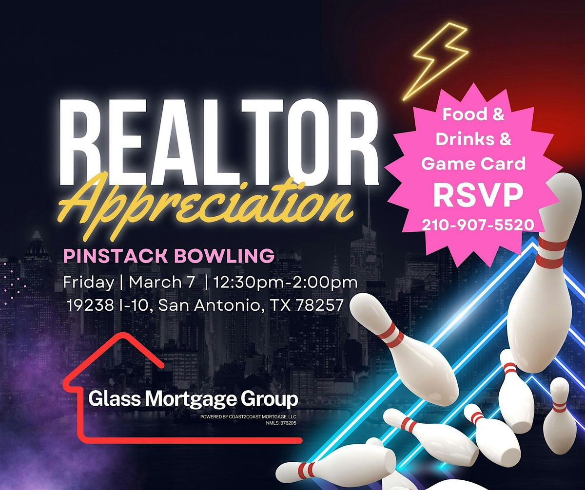 March 7 -SA Quarterly Realtor Appreciation Event!