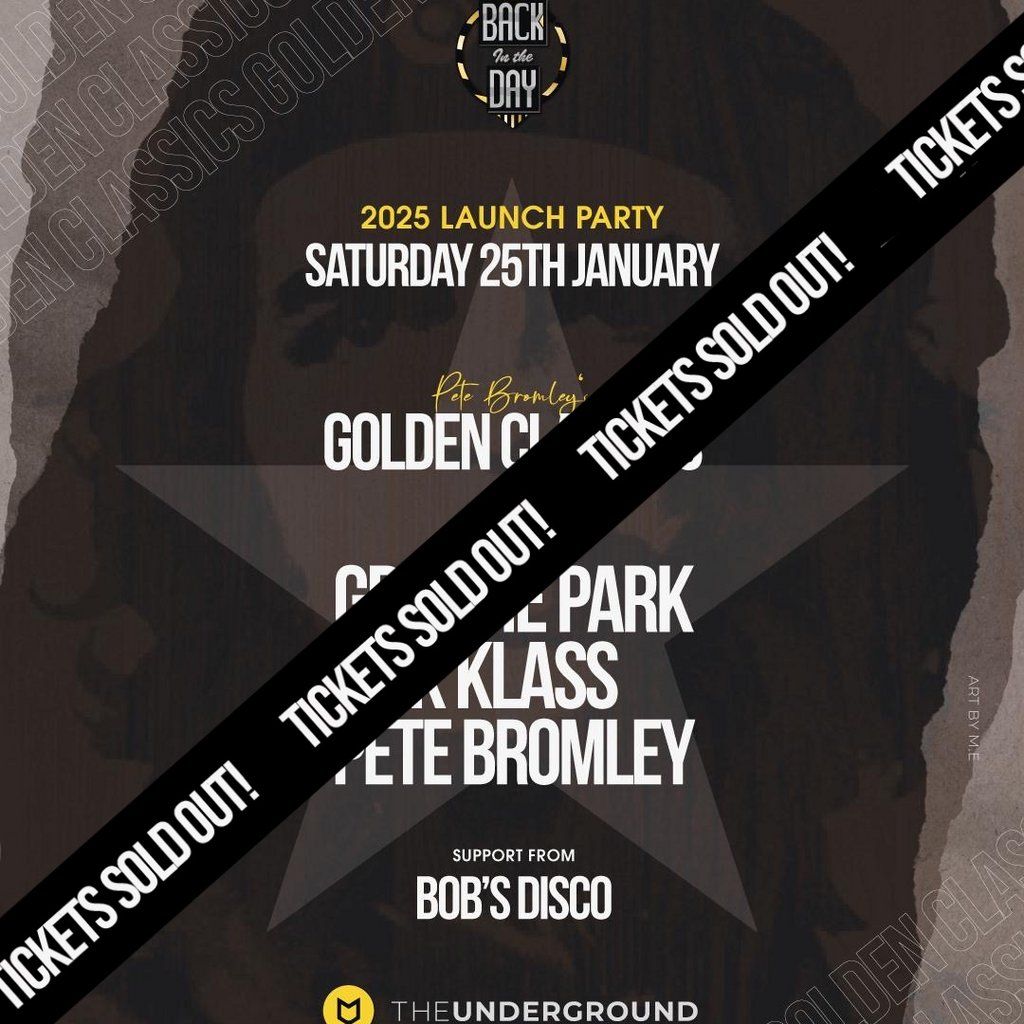 Golden Classics with Graeme Park, K Klass & Pete Bromley