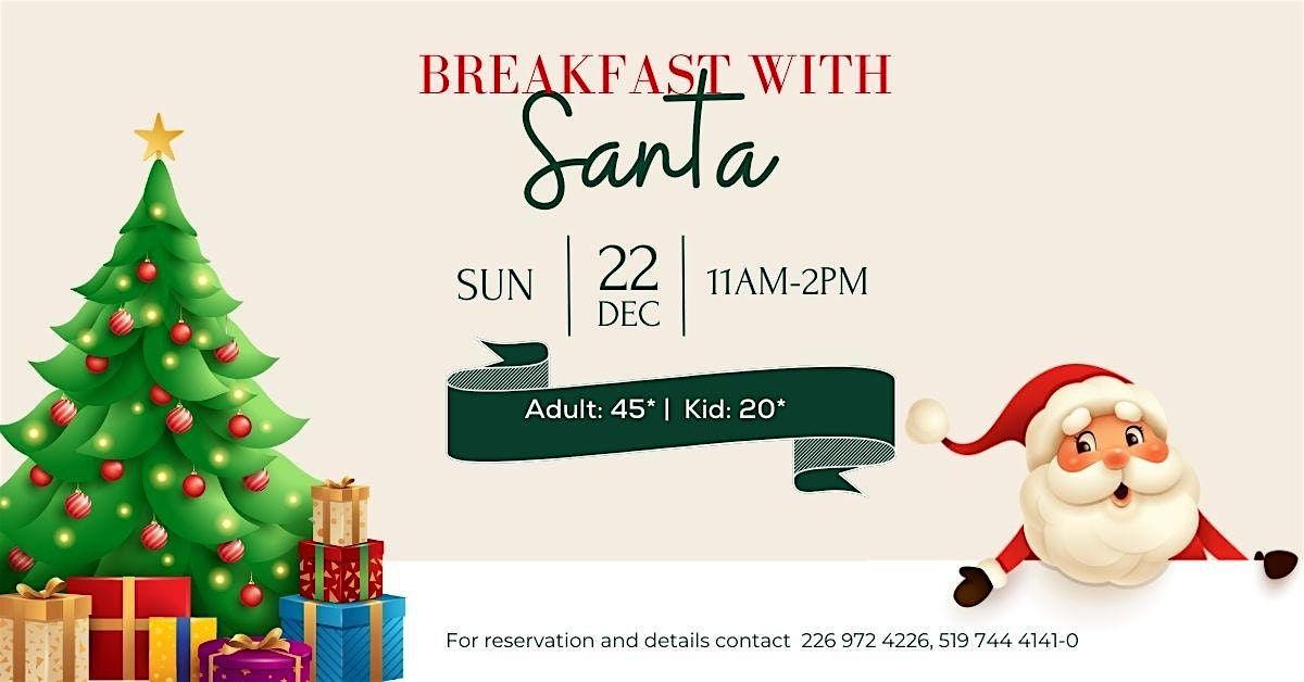 BREAKFAST WITH SANTA