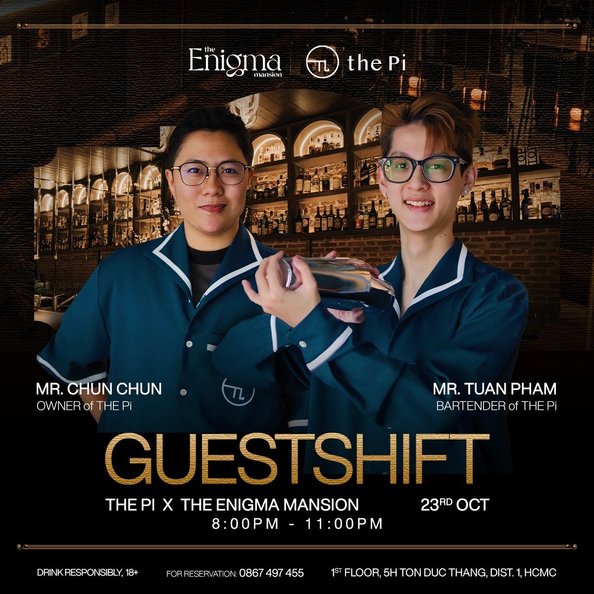 Guestshift: THE PI X THE ENIGMA MANSION