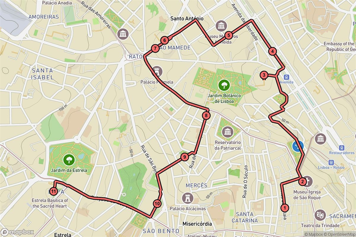 Lisbon Audio Tour: Stories of Splendor from Bairro Alto to Basilica