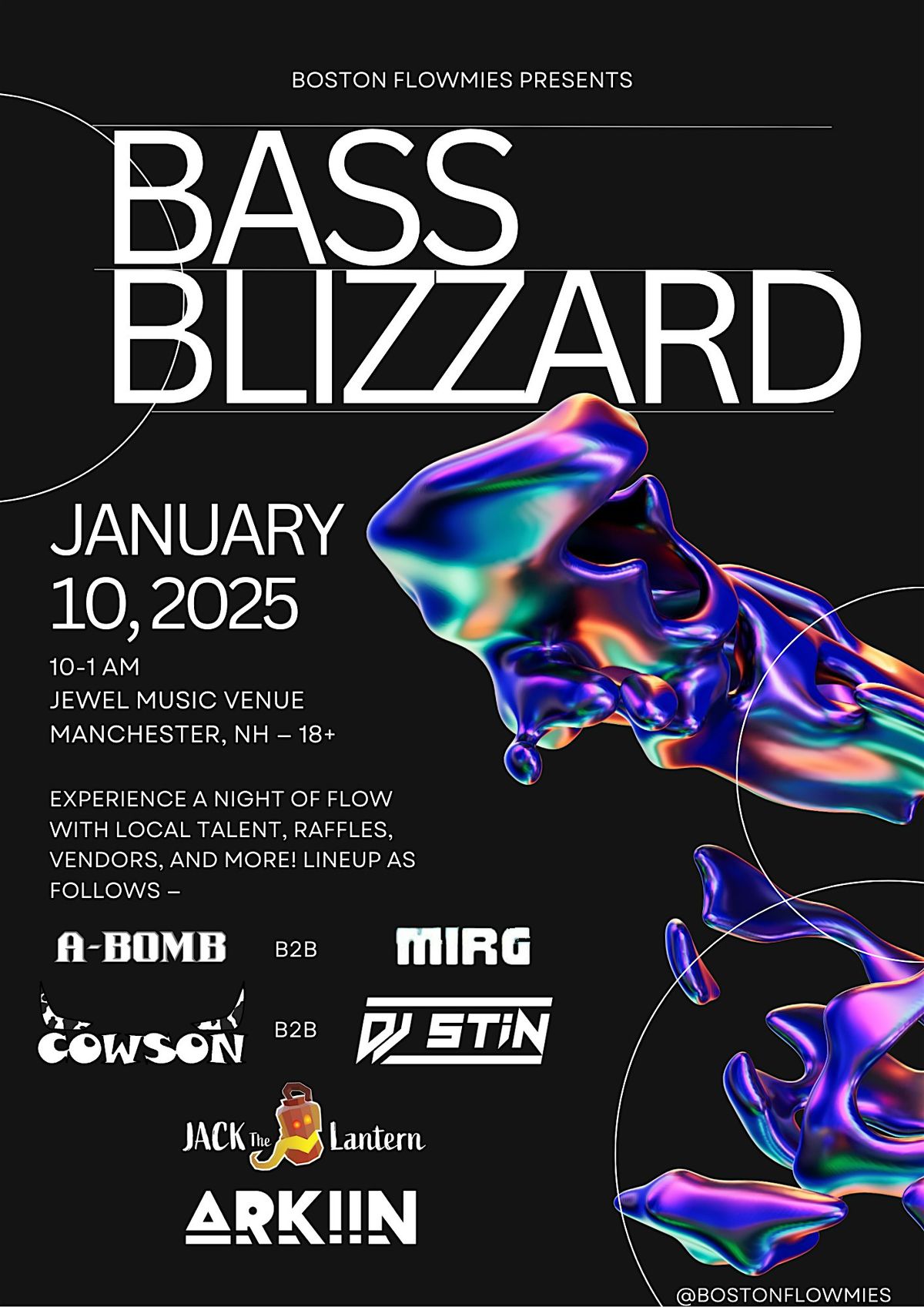 Boston Flowmies presents: Bass Blizzard