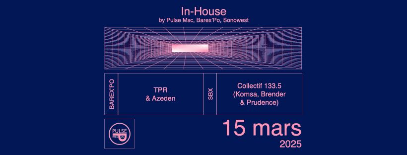 In-House by Pulse Msc @ Barexpo & SBX : 133.5, TPR & Azeden