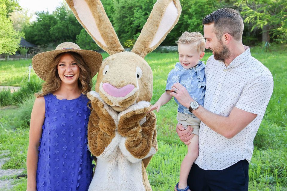 Members Only Easter Bunny Pictures, San Antonio Botanical Garden, 25