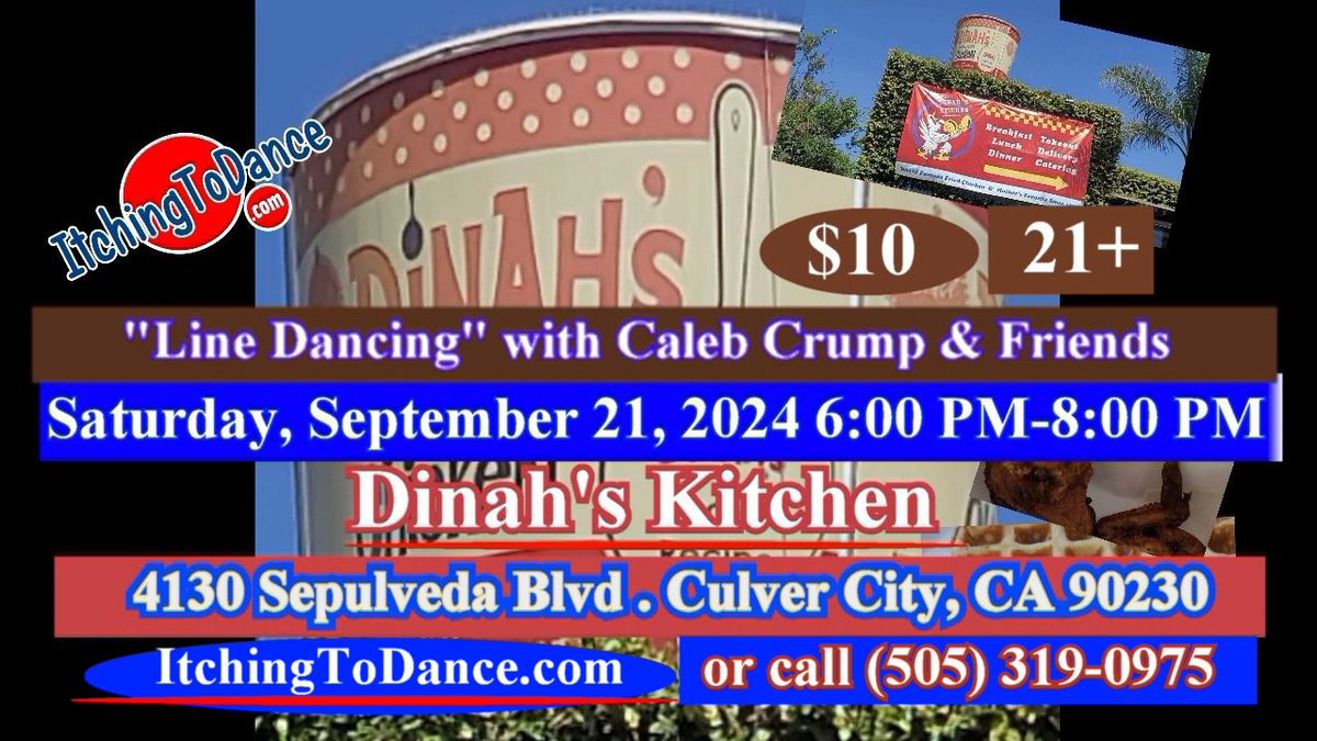 Line Dancing at Dinah's Kitchen - Culver City, CA - Saturday, September 21, 2024, 6PM-8PM